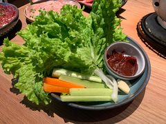 季节蔬菜组合-烧肉达人•炭火烧肉(新天地店)