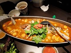 明炉酸梅鲈鱼-大头虾越式风味餐厅(光明广场店)