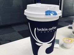 热恋蜜瓜气泡美式-瑞幸咖啡(壹航城店)