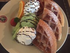 水果冰激凌华夫饼-maan coffee漫咖啡(通州店)