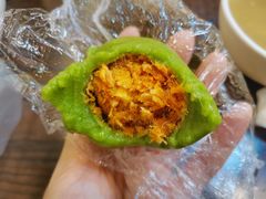 蛋黄肉松青团-许阿姨糕团店(南京总店)