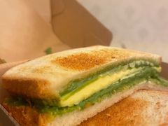咖椰斑斓三明治-爱樂咖啡(青年体育公园店)