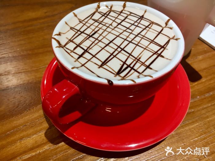 earlier cafe 而立咖啡巧克力拿铁图片