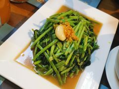 秘制虾酱炒空心菜-帕蓝·暹罗料理(曲阳店)