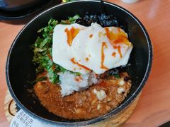 蒜香鱿鱼拌饭-鱼籽村秘制拌饭(崇文门店)