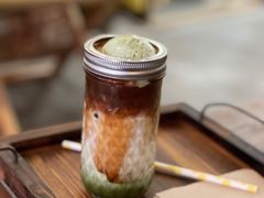 京都拿铁抹茶-春庄咖啡SpringHues(钟楼小区店)