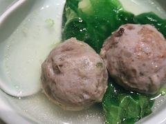 生菜牛肉丸汤-潮中人·潮州菜(益乐路店)