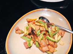 鹅肝酱炒猪颈肉-宁海安岚·南溪阁全日餐厅