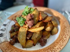 嘎巴锅地瓜排骨-嘎吧锅私家菜馆(新村十区店)