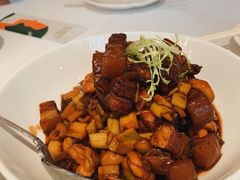 红烧肉炒笋丁-玫瑰厅上海菜(兴国路店)