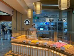 面包甜点陈列柜-木子木水日式烫面包(世界城光谷店)