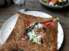 鸡蛋蘑菇熏肉荞麦可丽饼-RAC BAR(安福路店)