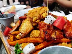 超大份英式鸡篮-车谷小镇