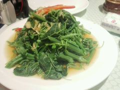 凉拌丝瓜尖-萧记三鲜烩面(郑汴路店)