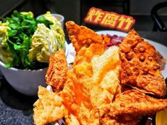 炸腐竹-野迹·石橄榄鸡·烧烤(新洲店)