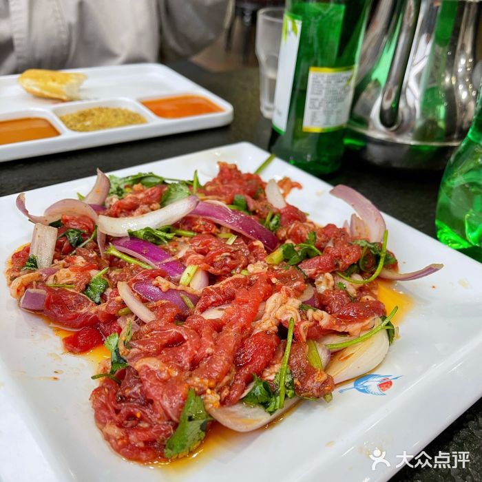 杨记齐齐哈尔烤肉(总店)招牌肥牛图片