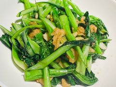 猪油渣炒菜心-老客家·客家菜(万达店)