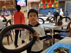 大堂-海口绿发希尔顿酒店-田园汇自助餐·三文鱼·海鲜