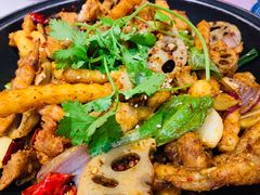 干锅牛蛙-渝蛙馆(新百店)