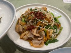 葱油赤贝肉-渔娘渔家丹东海鲜(东直门店)