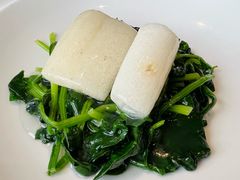 龙虾汤竹荪浸时蔬-皇朝会.经典传统粤菜(外滩店)