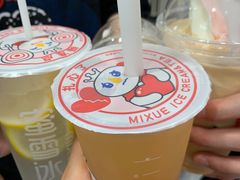 蜜桃四季春-蜜雪冰城·冰淇淋与茶(长郡中学店)