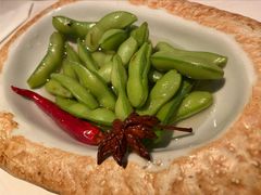 香糟毛豆结-卯时·龙光雅宴·精致锡帮菜(惠山古镇店)