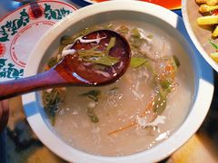 莼菜银鱼羹-探花·意境江南菜·唐伯虎文化体验店·松鼠桂鱼(观前店)