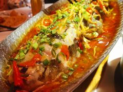 招牌跳水鱼-小河盐帮·私家菜·烤鸭(三元桥·霄云路店)