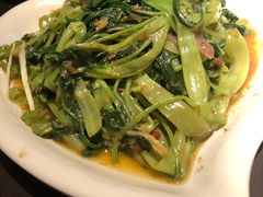 马拉盏炒通菜-大头虾越式风味餐厅(光明广场店)