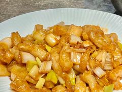 葱烧蹄筋-魁盛居百年鲁菜馆(县西巷店)
