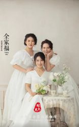 -时光纪亲子全家福照相馆(静安店母女写真父母纪念照)