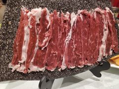地道鲜切后腿肉-百草滩羊清水涮羊肉(长城路店)