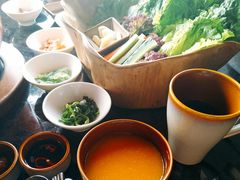-雾山韩式烤肉·海南糟粕&椰子鸡火锅·海景餐厅(三亚绿发山海天JW万豪酒店)