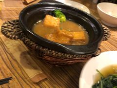 自制鲍汁豆腐煲-李记潮汕砂锅粥(营福路店)