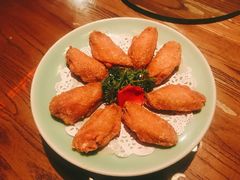 蛋黄鸡翅-新白鹿餐厅(西湖银泰店)