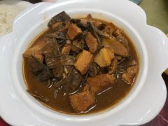 干豆角烧肉-魏四小鱼锅贴王