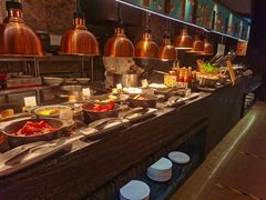 自助取餐区-北京希尔顿逸林酒店-逸轩西餐厅-自助餐厅