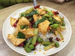 小炒千叶豆腐盖饭-川渝美食家常菜(北四环中路店)