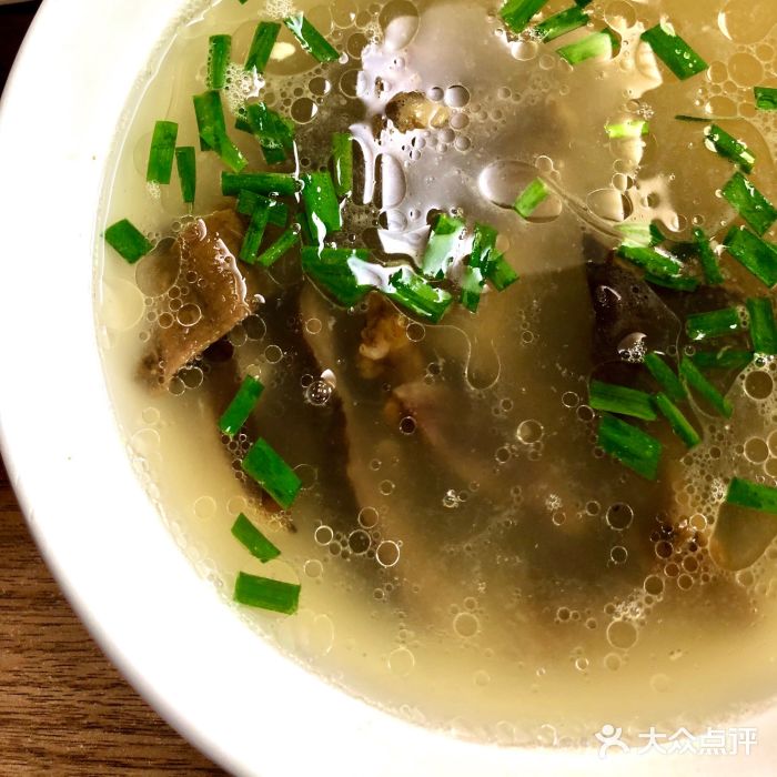 草桥清真牛肉锅贴扁食店牛杂汤图片