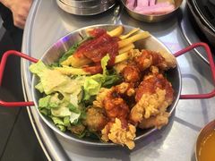 甜辣炸鸡（无骨）-玄希浪漫厨房·韩料烤肉(湖滨银泰in77店)