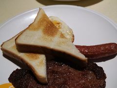 牛扒加煎蛋下午茶套餐-龙记烧腊茶餐厅(常德路店)
