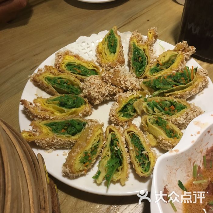 陈傻子餐厅香炸蔬菜卷图片-北京天津菜-大众点评网