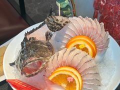 -海上明月海鲜火锅 鲜切牛肉