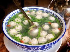 菠菜鱼丸汤-渔家颂歌渔家味道(青石路店)