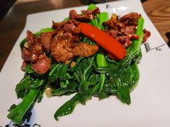 菜心炒鸽杂-大鸽饭(岗顶店)