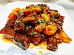 红烧黄鳝大蒜头-蟹天蟹地农家菜·阳澄湖大闸蟹(浅水湾店)