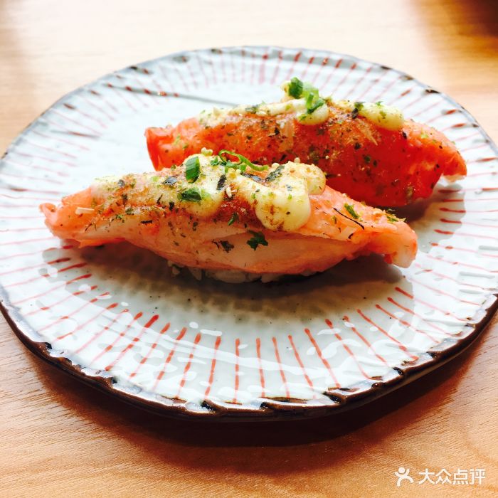 炎寿司专门店(南站店)开火蟹肉握寿司图片 - 第5张