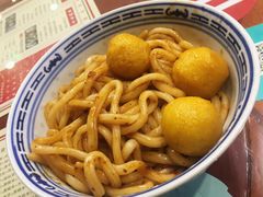 车仔面配咖喱鱼蛋-捷信牛奶甜品世家(五道口店)