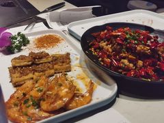 香煎柠檬草虾-凯萨印象铁板烧(苏州中心店)